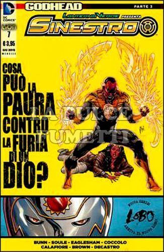 LANTERNA VERDE PRESENTA - SINESTRO #     7 - GODHEAD 3 (DI 8)